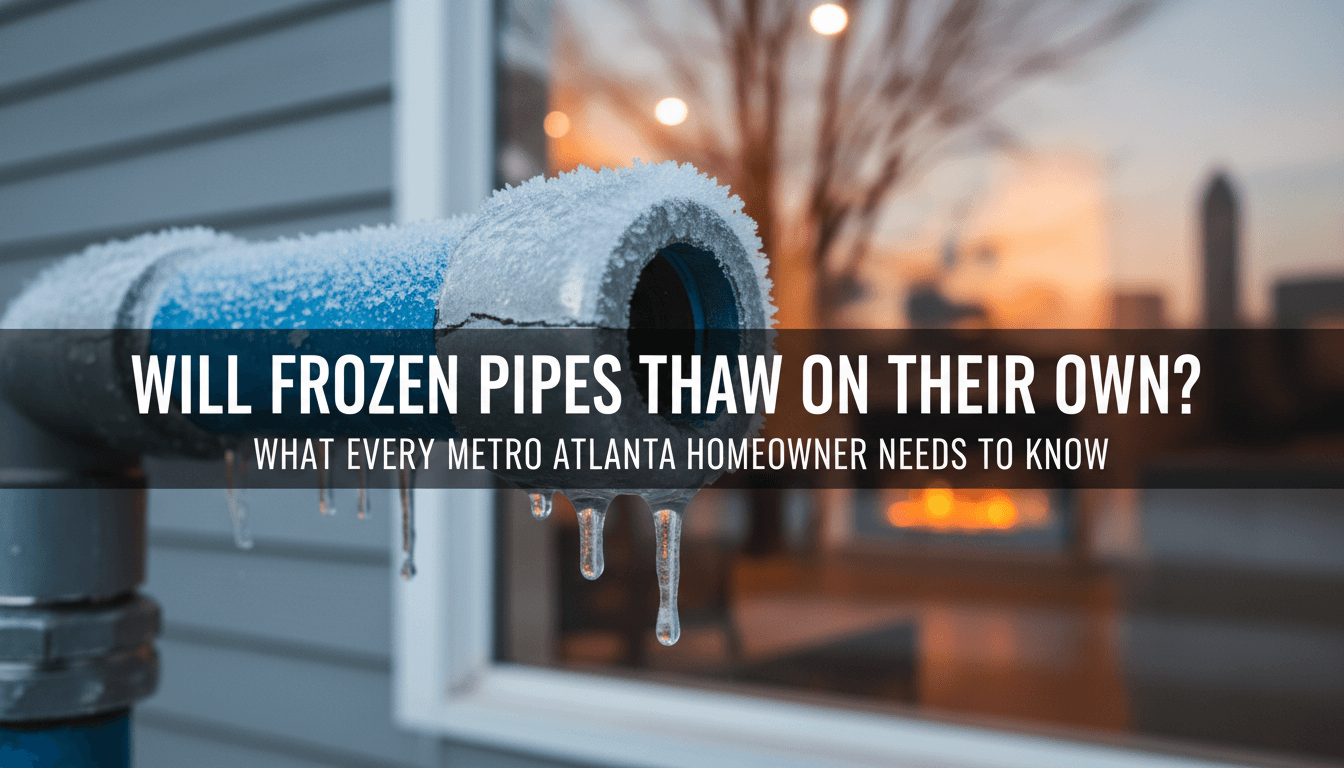 Will Frozen Pipes Thaw on Their Own? What Every Metro Atlanta Homeowner Needs to Know